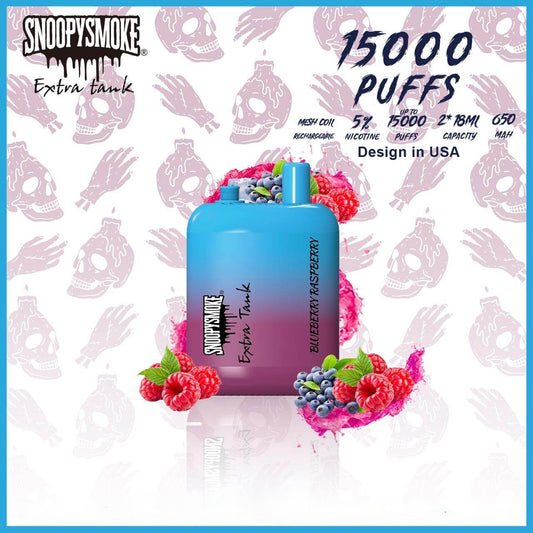 Snoopy Smoke Extra Tank 15000 hits (Caja 10 pz)